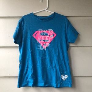 Under armour supergirl shirt